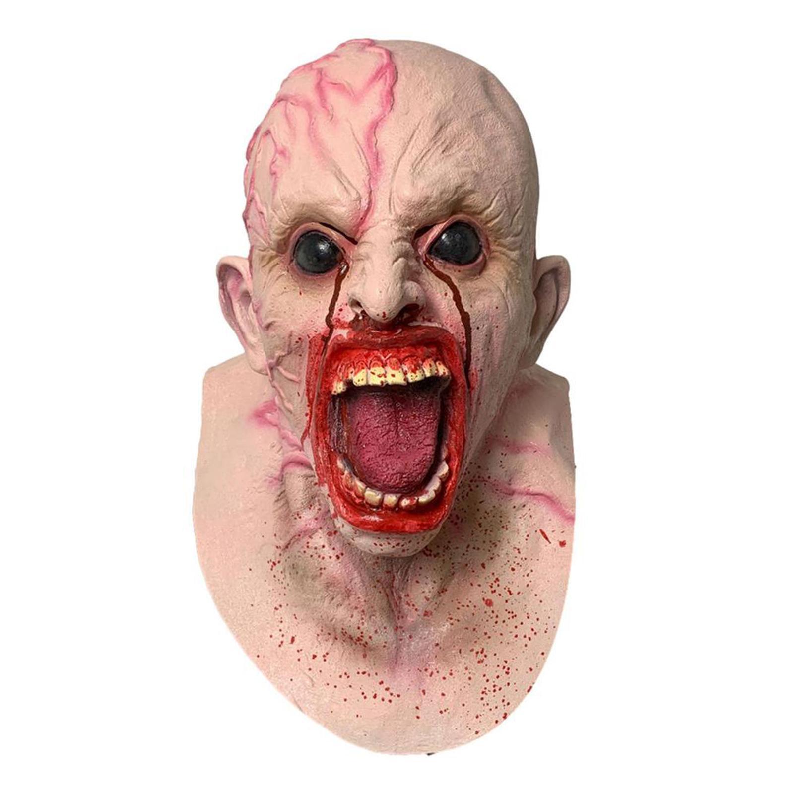 Halloween Mask Creepy Evil Adults Cosplay for Fancy Dress Costume Masquerade