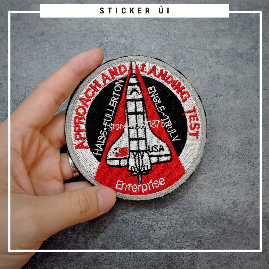 Phụ kiện trang trí áo thun tay lỡ unisex: Logo Sticker Patch Ủi Quần Áo, BALO, quần jogger chuẩn local brand streetstyle