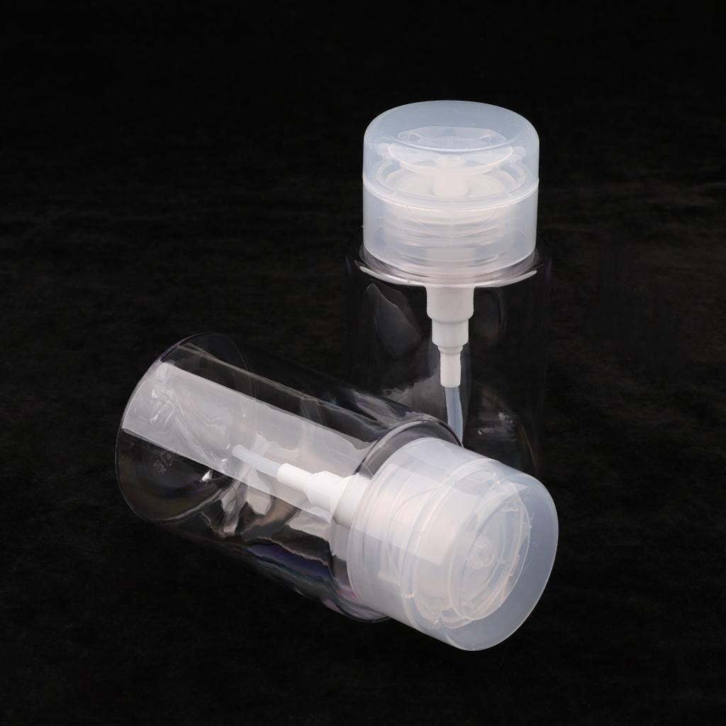 2Pcs Makeup Pump Bottle Container Cosmetic Cream Lotion Bottles 100ml