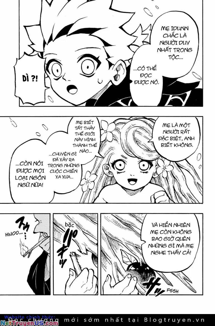 gill: "không ai có thể đánh bại ta khi ta dùng rìu!" chapter 12 15