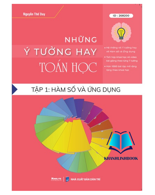 Sách Những ý tưởng hay Toán học - Tập 1: Hàm số và ứng dụng (Moon)