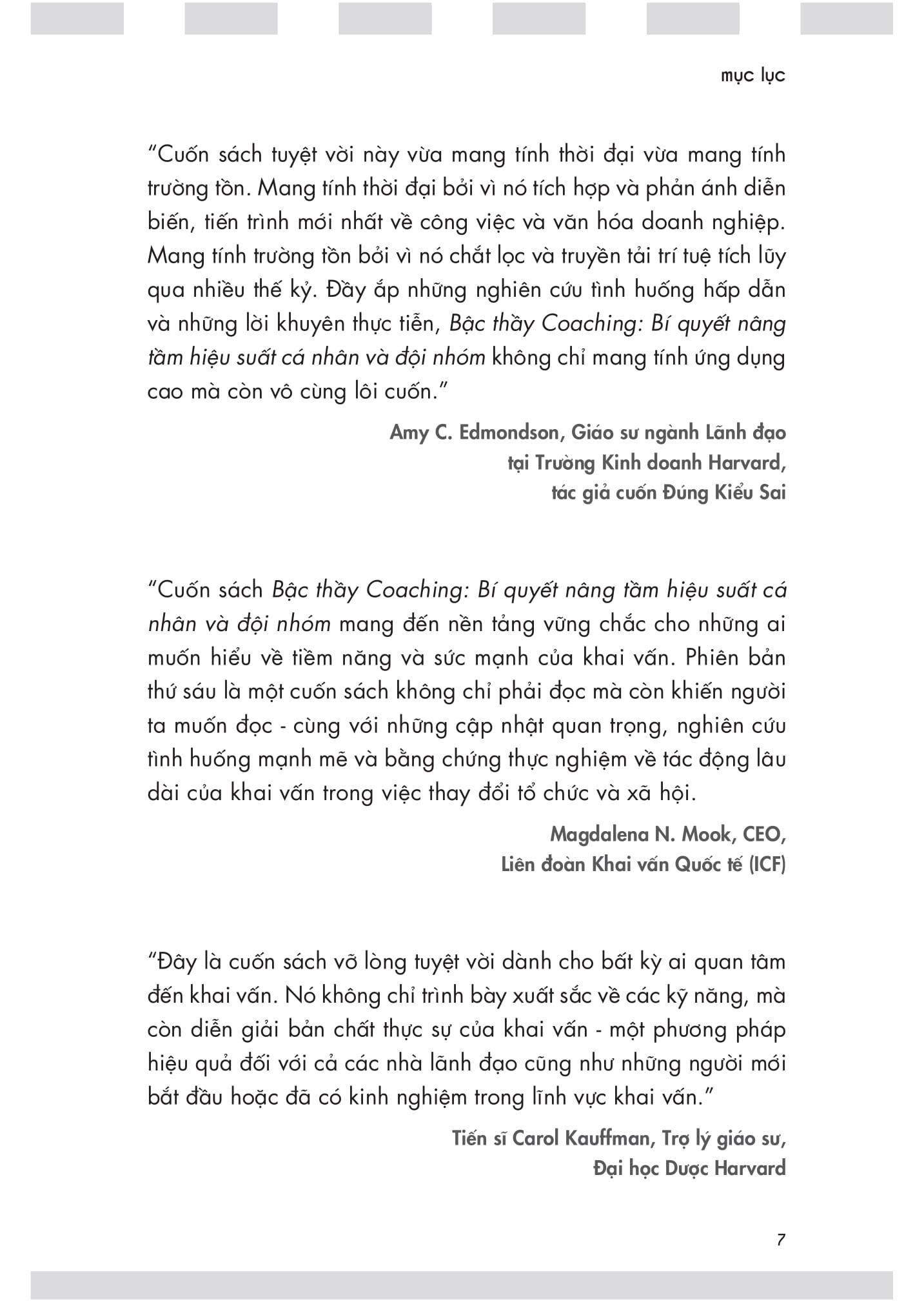 Sách - Bậc Thầy Coaching - Bí Quyết Nâng Tầm Hiệu Suất Cá Nhân Và Đội Nhóm