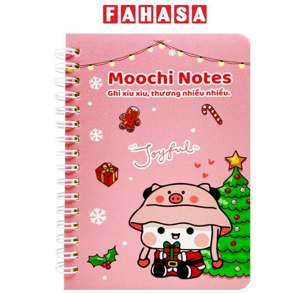 Sổ Lò Xo Moochi Christmas A6 - Kẻ Ngang - 160 Trang 80gsm - The Sun 03