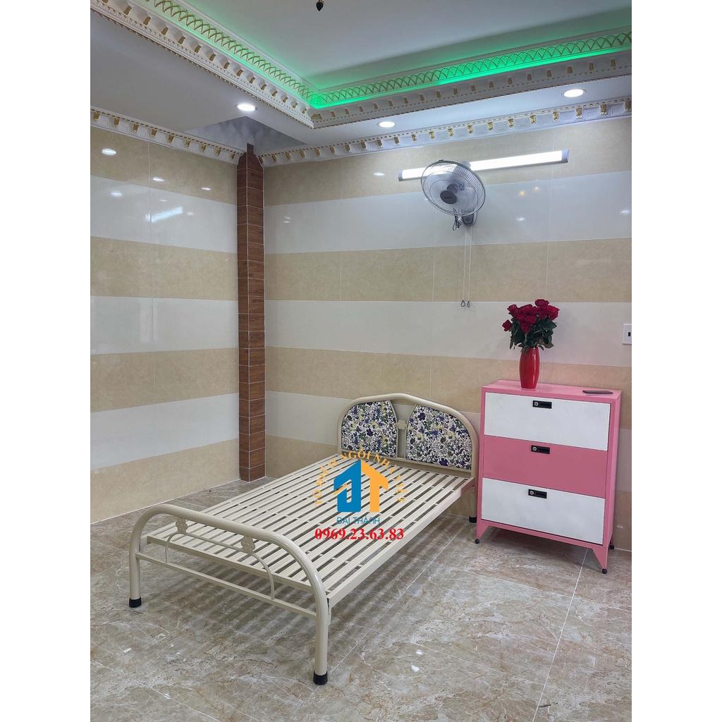 Giường sắt kiểu tròn giá rẻ sài gòn 1m x 2m