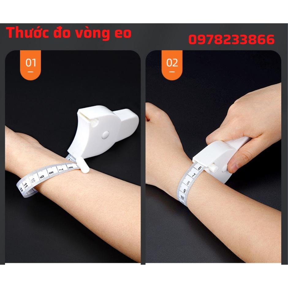 Thước Dây Đo Cơ Thể Đo Vòng Eo Vòng Ngực Bắp Thước Đo Thể Hình Chuyên Dụng