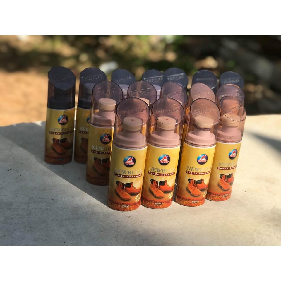Một chai xi đánh giày da lộn NewBuck 75ml - làm mềm, làm mới da lộn và da buck