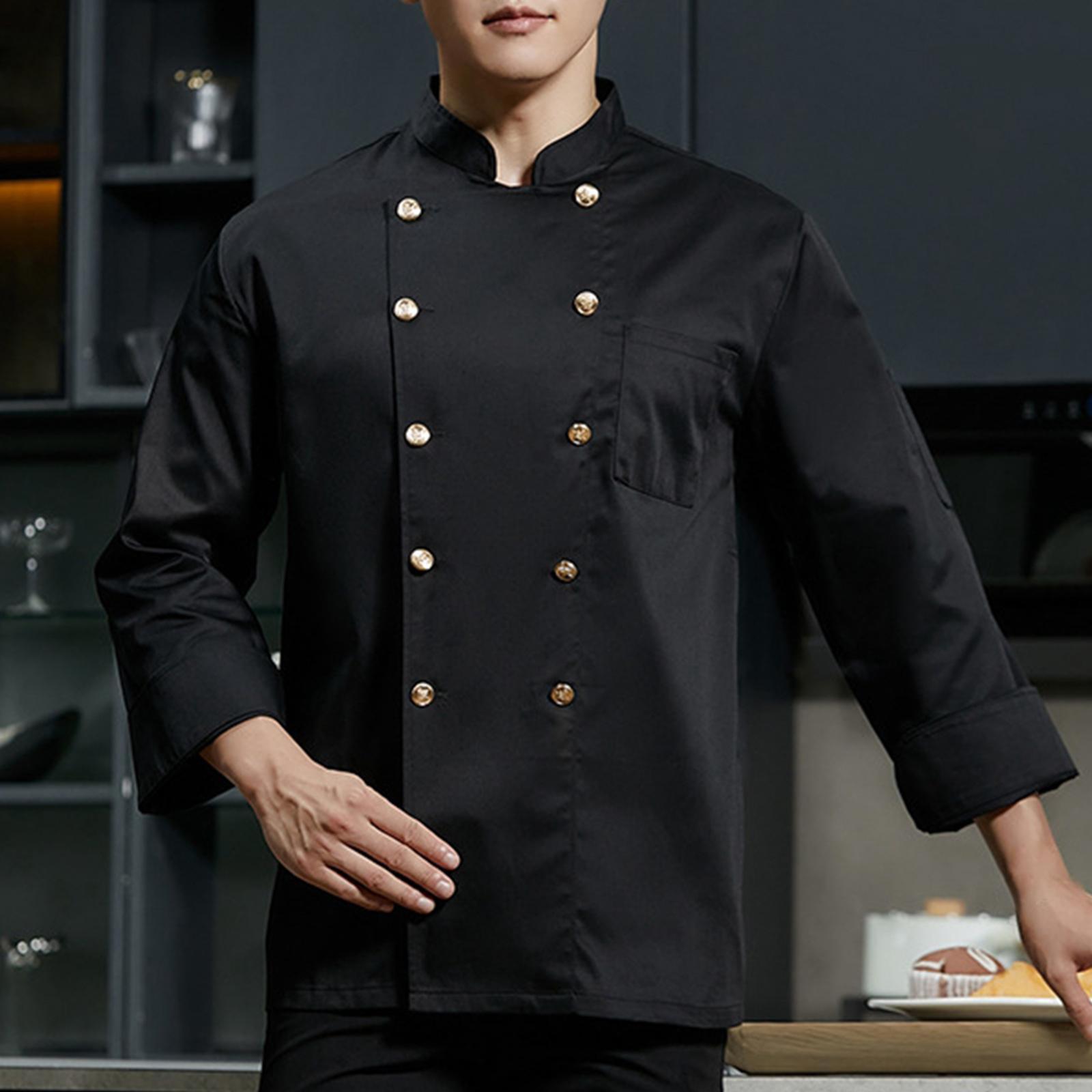 Long Length Sleeve Top Autumn Jacket Workwear for Waiter L Size