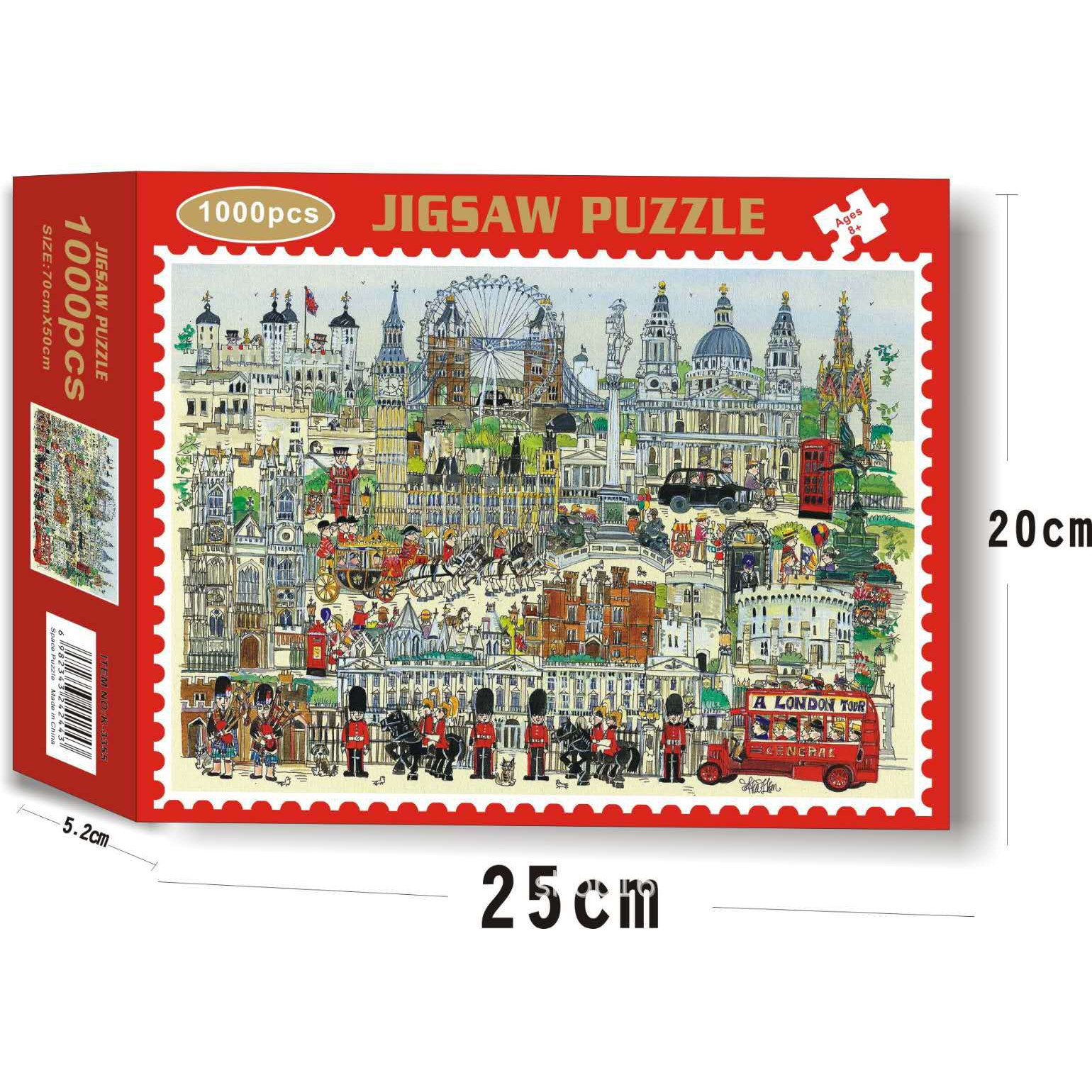 Bộ Tranh Ghép Xếp Hình 1000 Pcs Jigsaw Puzzle Tranh Ghép Thú Vị Cao Cấp Nhiều Loại