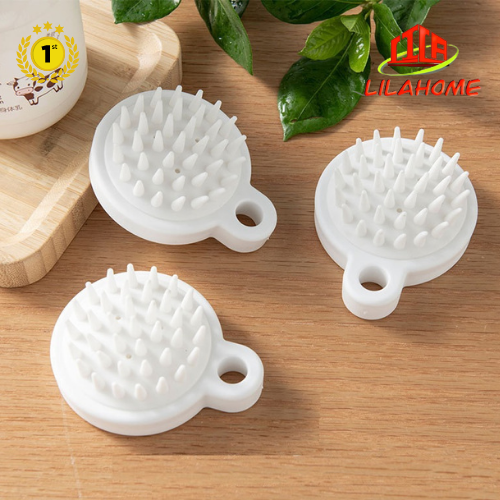 Lược Gội Đầu Silicone Nhật Bản - Massage Da Đầu - Giảm Stress- Kích Thích Mọc Tóc - Hàng Chính Hãng