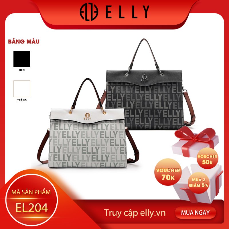 Túi xách nữ MONOGRAM CANVAS ELLY – EL204