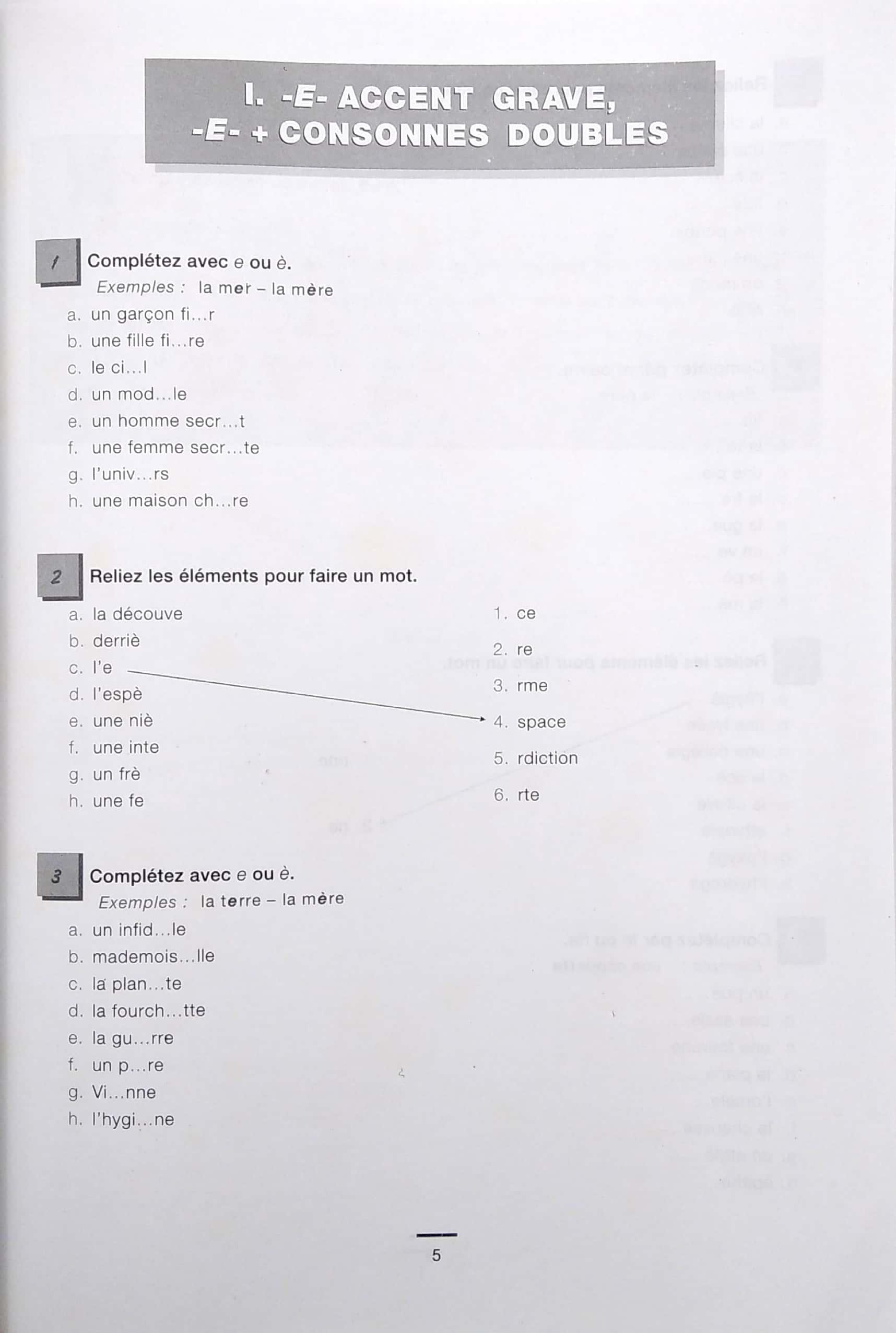 450 Nouveaux Exercices - Orthographe Niveau Débutant