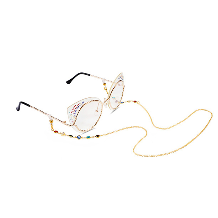 Dây đeo gọng kính chuỗi glasses chain chống rơi vỡ kính đeo cổ dây đeo earphone phong cách Âu Mỹ sịn sò