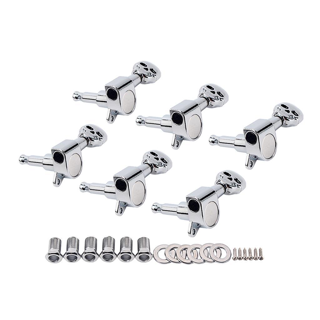 Electric Guitar String Tuning Pegs  Machine Heads Knobs Tuning Keys
