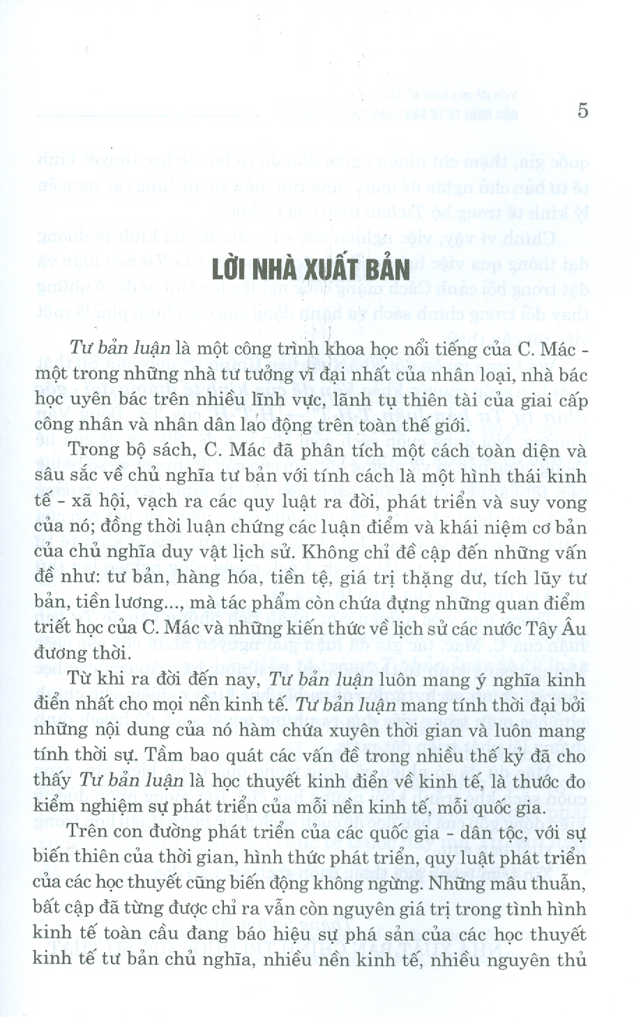 Vấn Đề Của Kinh Tế Đương Đại Góc Nhìn Từ TƯ BẢN LUẬN T - H - T' => H - T' - H' (Sách chuyên khảo)