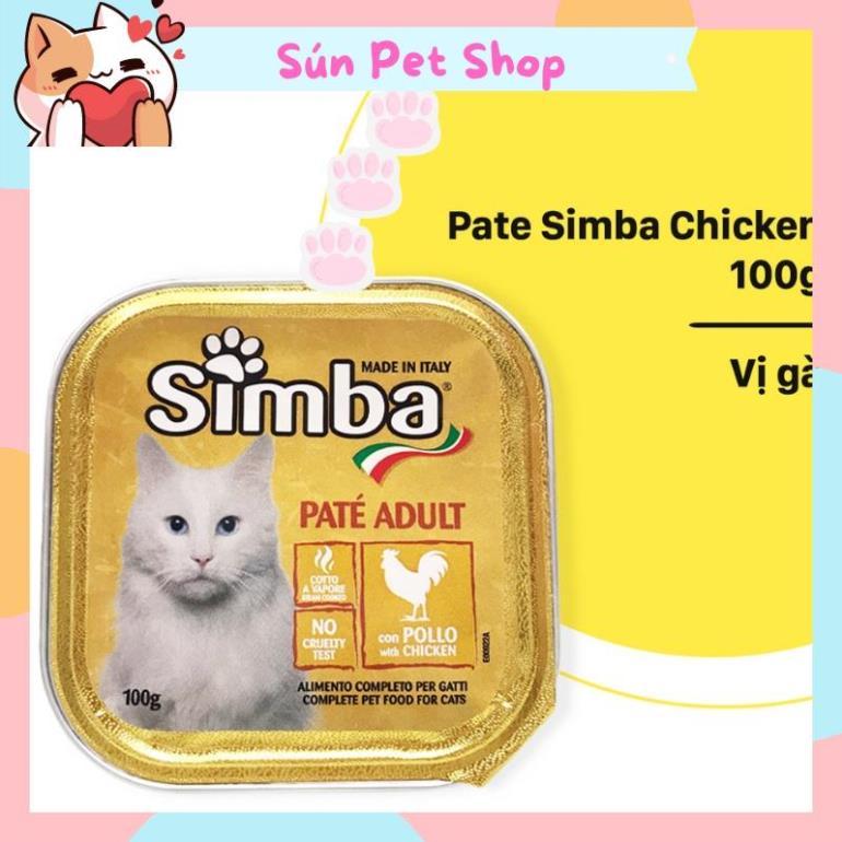 Pate Simba cho mèo 100g - Nhập khẩu Italy