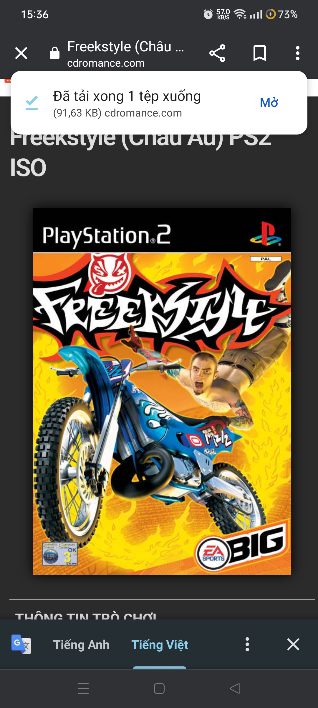 Game PS2 đua xe gắn Máy street style