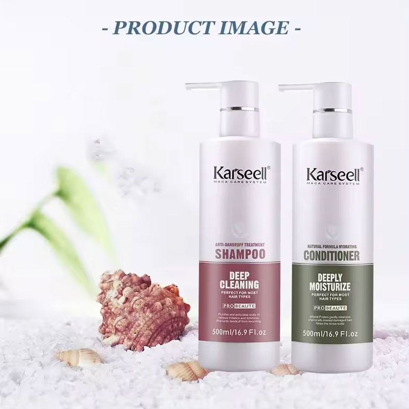 [+Tặng mũ trùm] Bộ dầu gội xả Karseell Maca chuyên nghiệp Salon ngăn ngừa gàu 500ml