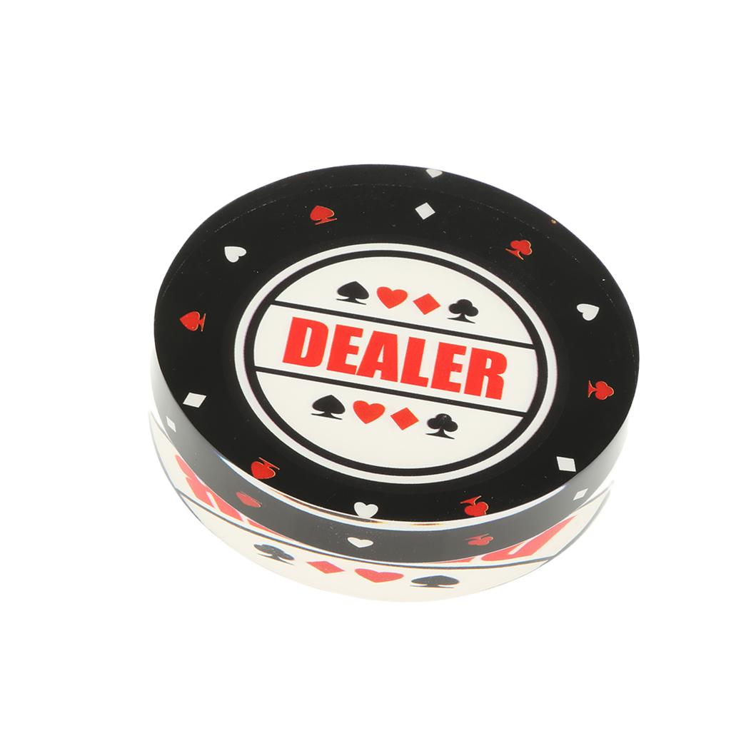 Tooyful Texas Hold'em Đại Lý Nút Sòng Bạc Cao Cấp 3 Inch Đường Kính