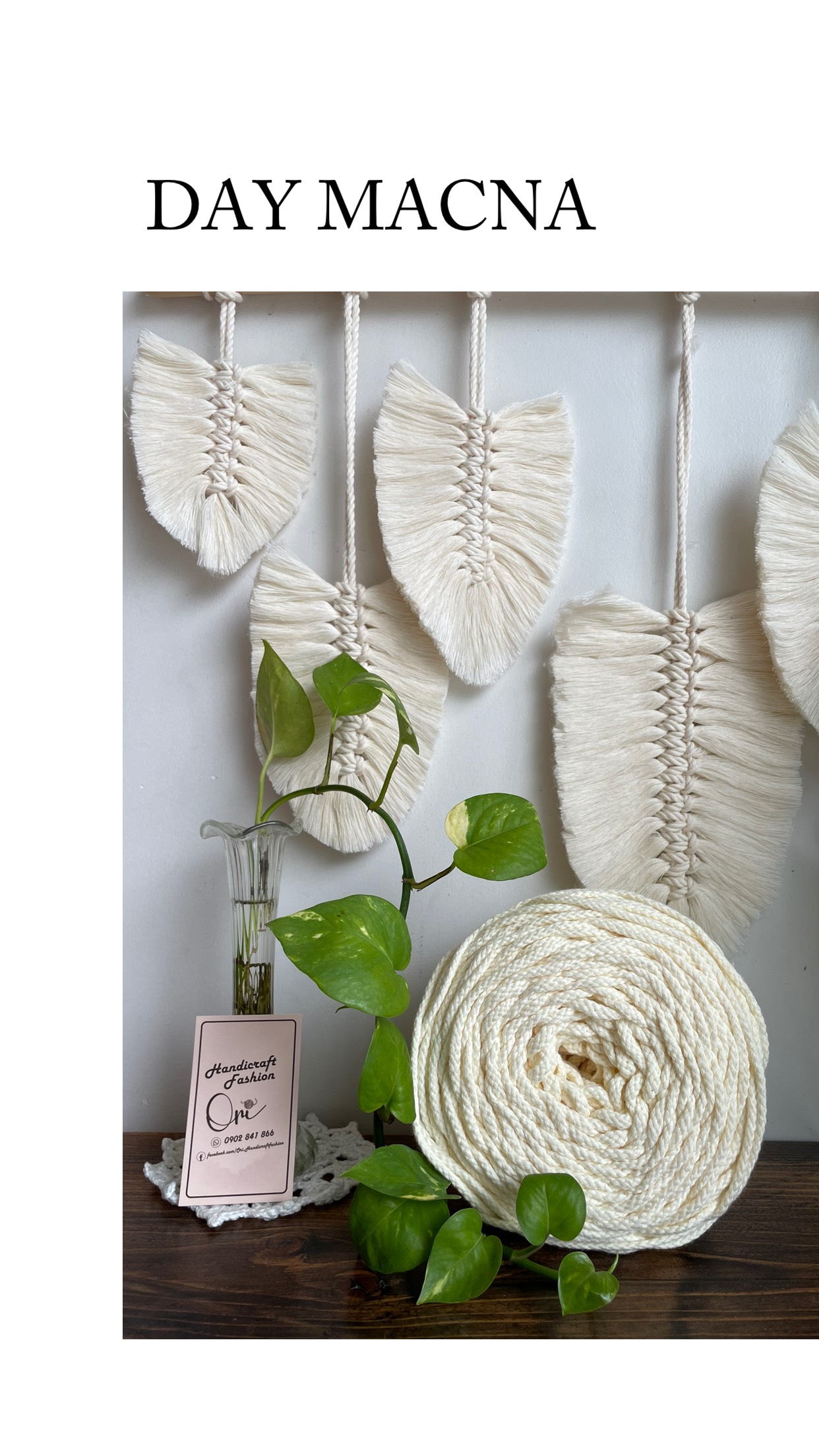 Dây Macna thắt Macrame