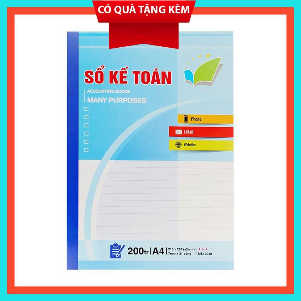 Sổ kế toán - ghi chép A4 120tr,200tr,260tr,320tr