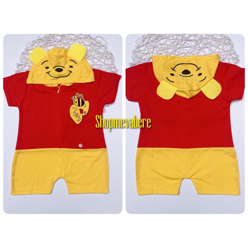 BODY ĐÙI HÌNH THÚ NGỘ NGHĨNH CHO BÉ TRAI VÀ BÉ GÁI 3-14KG, VẢI MỀM MỊN CO GIÃN 4 CHIỀU -