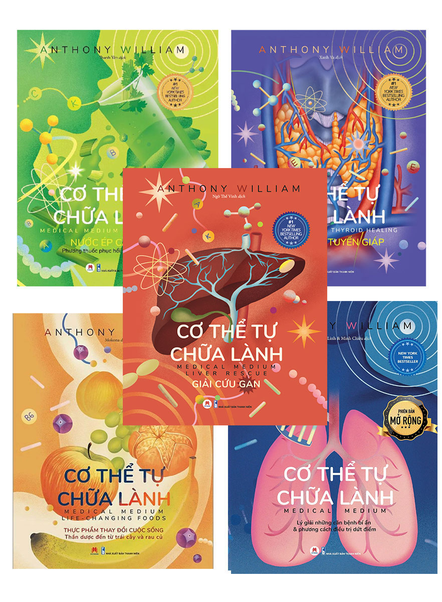 Combo Sách - Cơ Thể Tự Chữa Lành (Bộ 5 Cuốn)