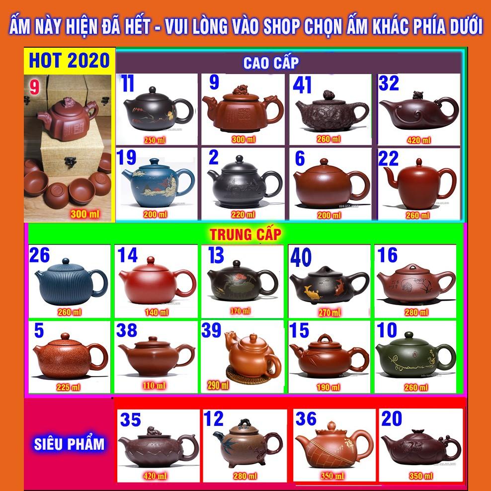Ấm tử sa độc ẩm thủy bình