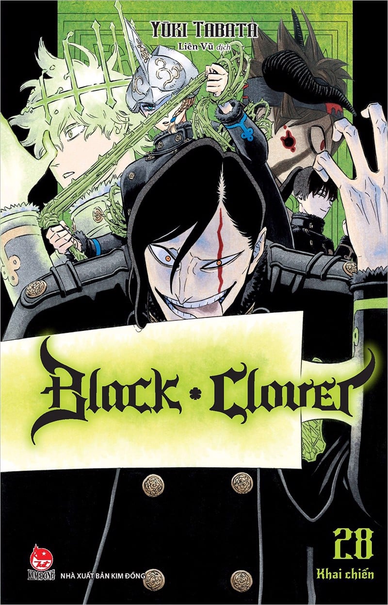 Sách - Black clover (tập 28, tặng kèm postcard)