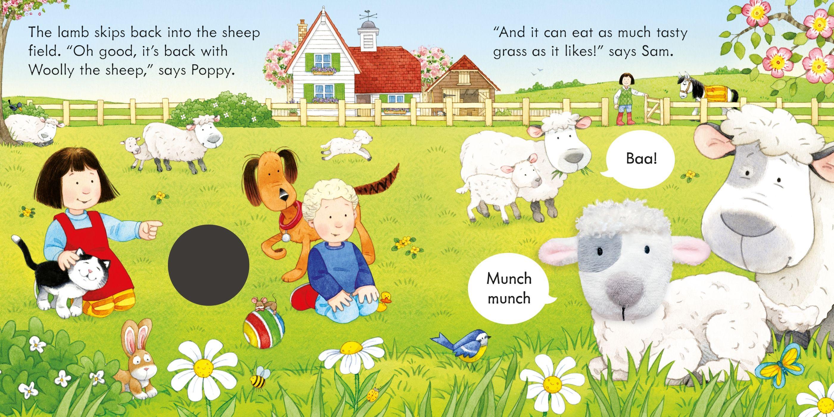 Poppy And Sam And The Lamb