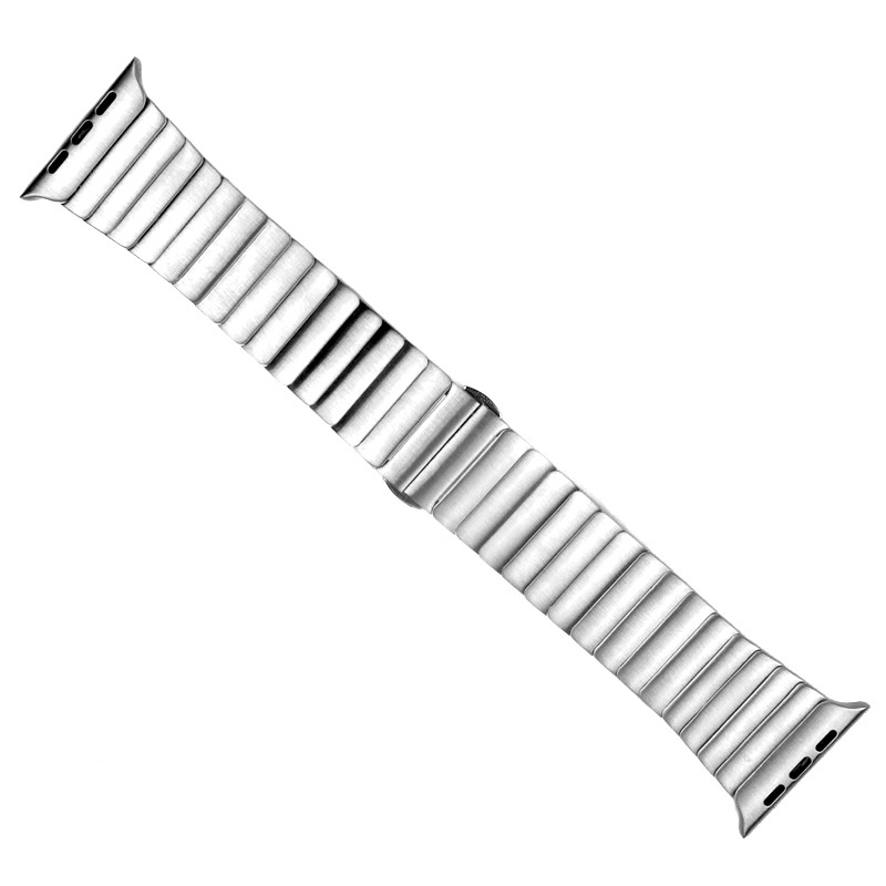 Hình ảnh Dây Đeo Thép dành cho Apple Watch (Series 1-8)/ Apple Watch Ultra Kai Steel Link Band Size 49/ 45/ 44/ 42MM_ Hàng Chính Hãng
