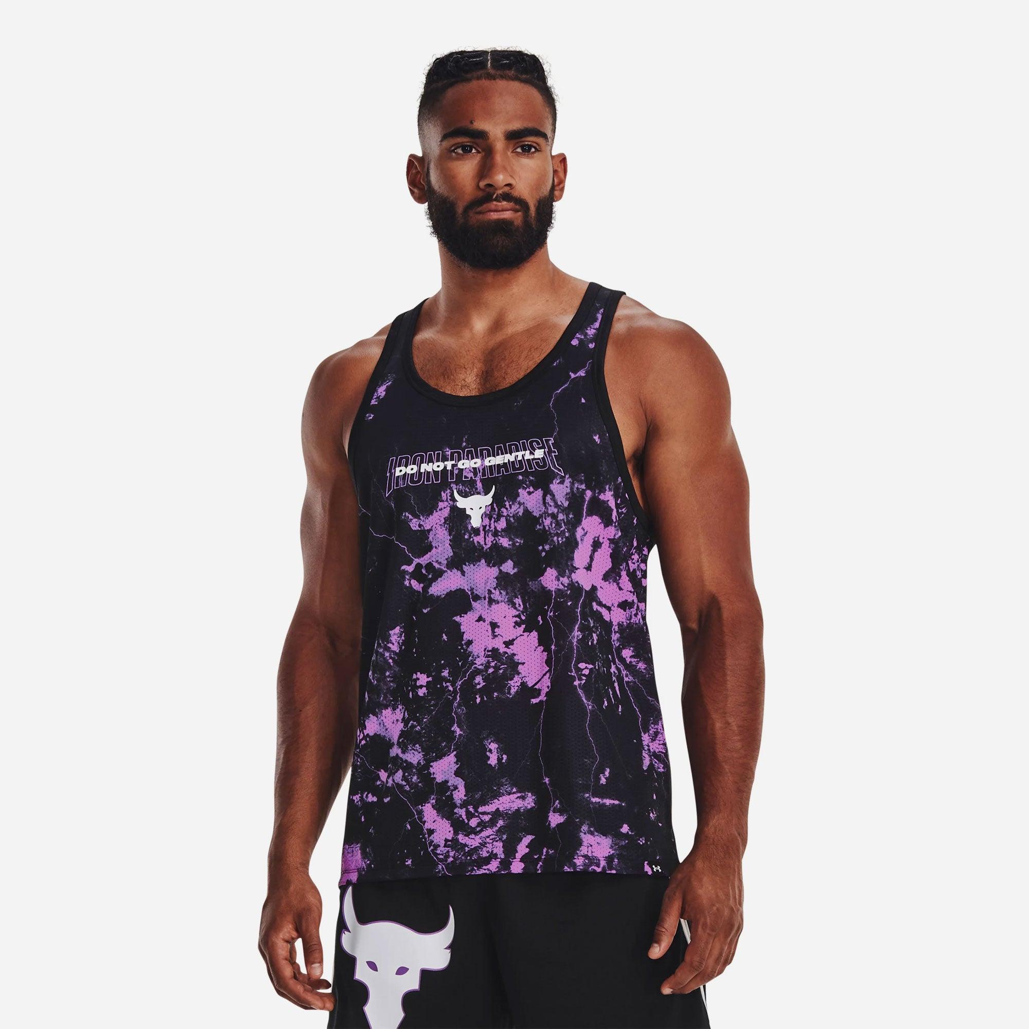 Áo ba lỗ thể thao nam Under Armour Project Rock - 1373575-001