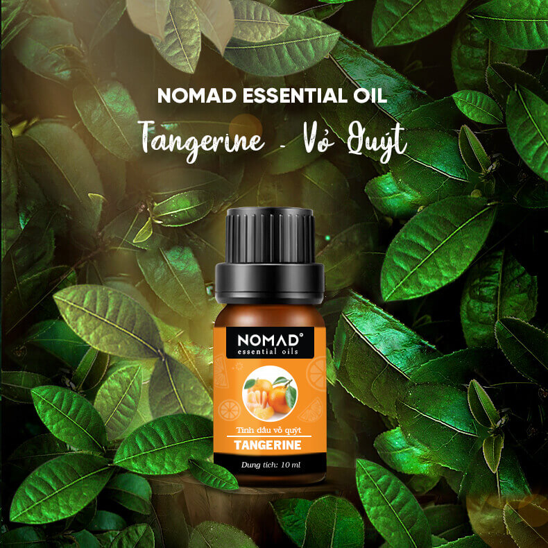 Combo 3 Tinh Dầu Nguyên Chất Nomad: Tinh Dầu Vỏ Cam + Tinh Dầu Vỏ Chanh + Tinh Dầu Vỏ Quýt