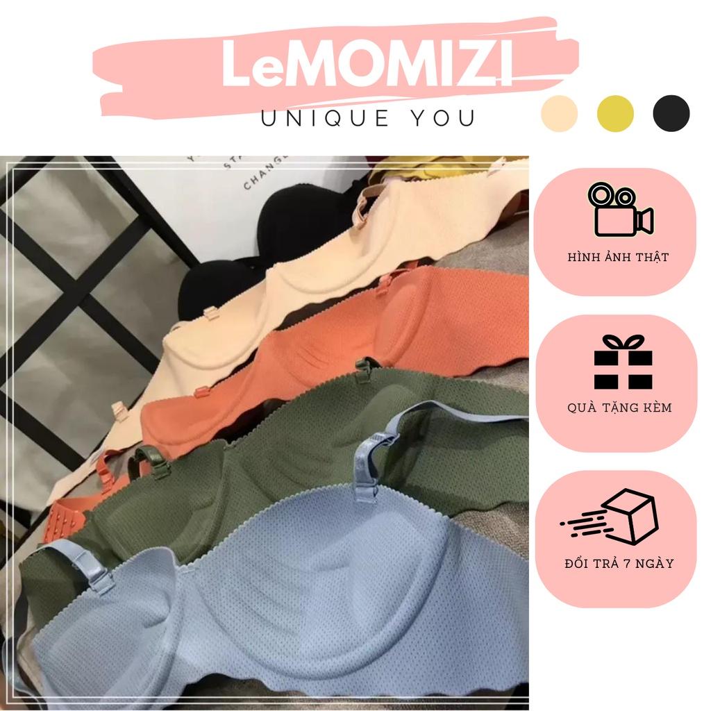 Áo ngực KHÔNG GỌNG LeMOMIZI - đúc su SIÊU mềm mịn nhẹ - BRADS03