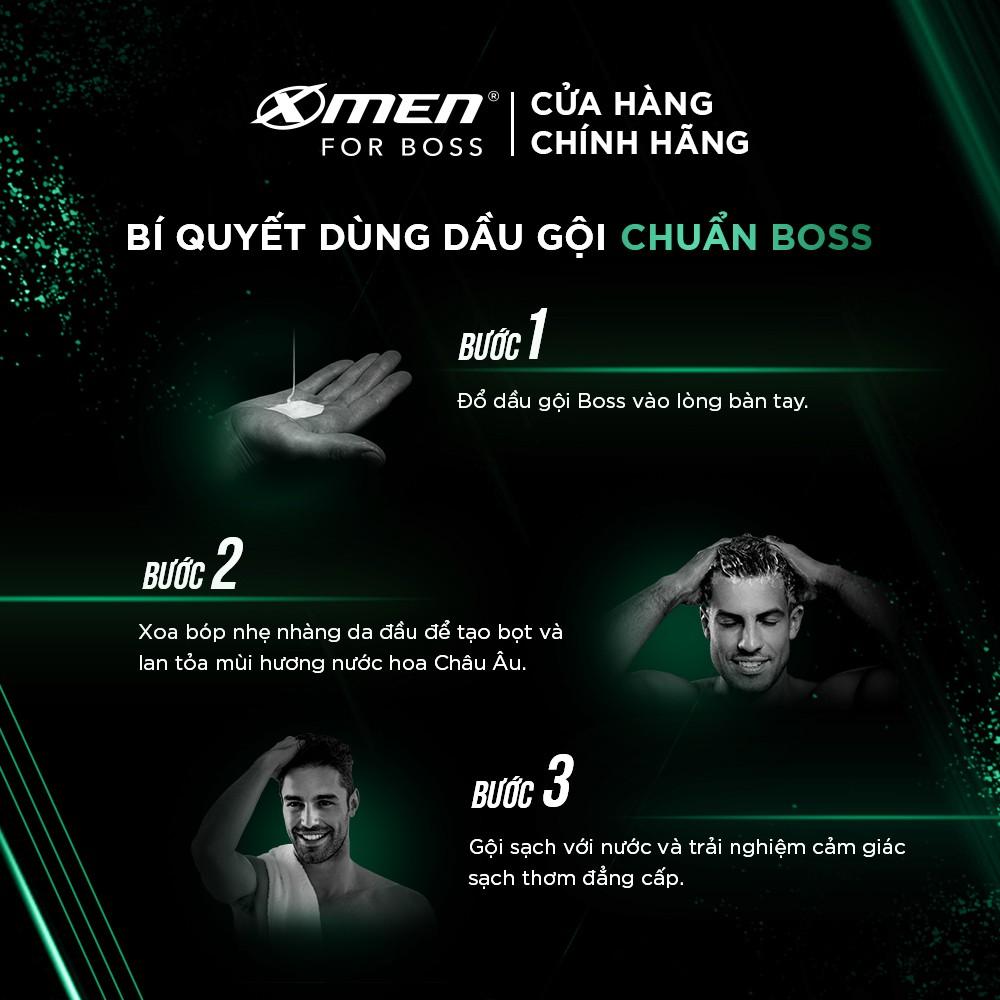 Combo 2 Dầu Gội Xmen for boss Hương Năng Động Motion 650g/chai