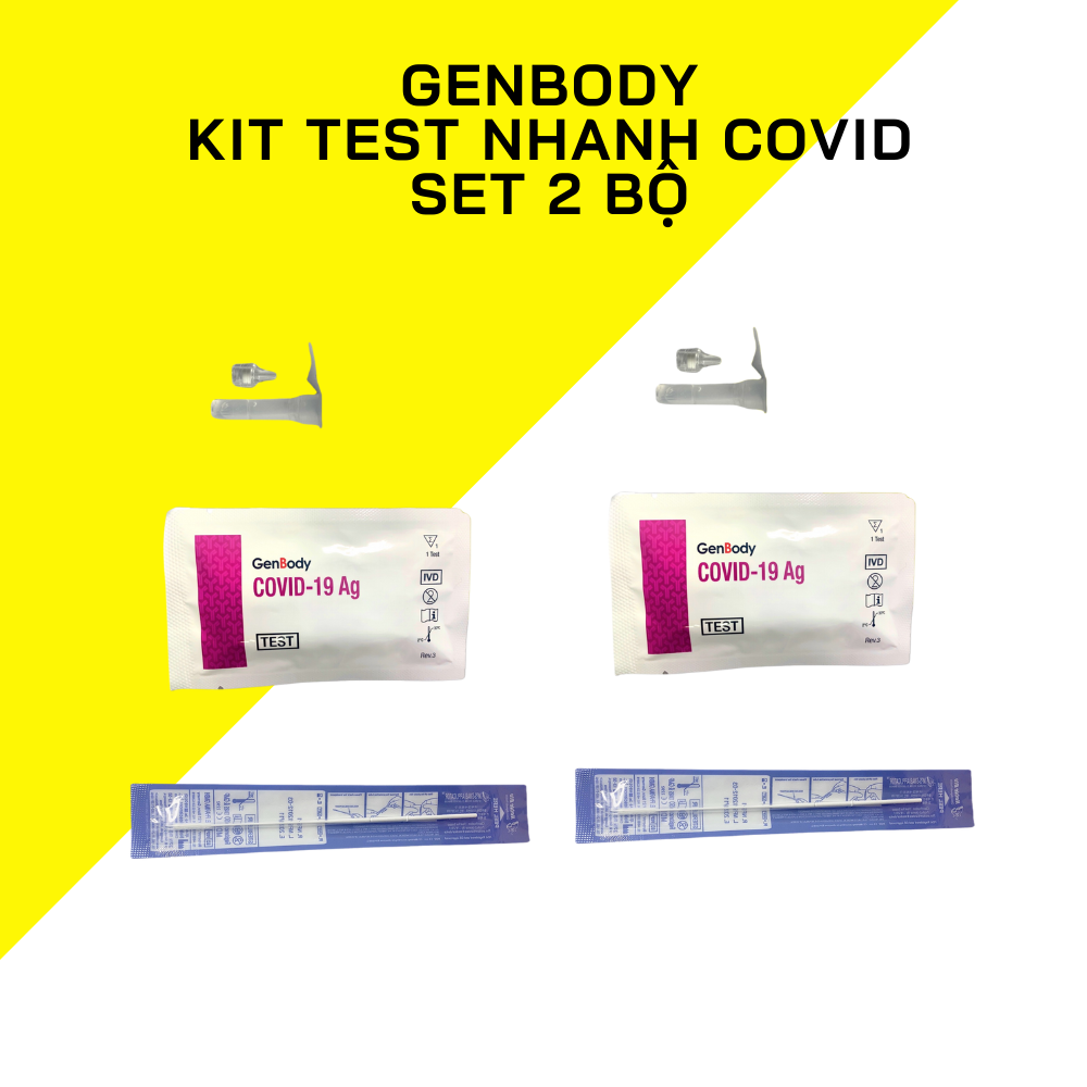 Kit Test Nhanh Covid 19 Tại Nhà GENBODY Hàn Quốc