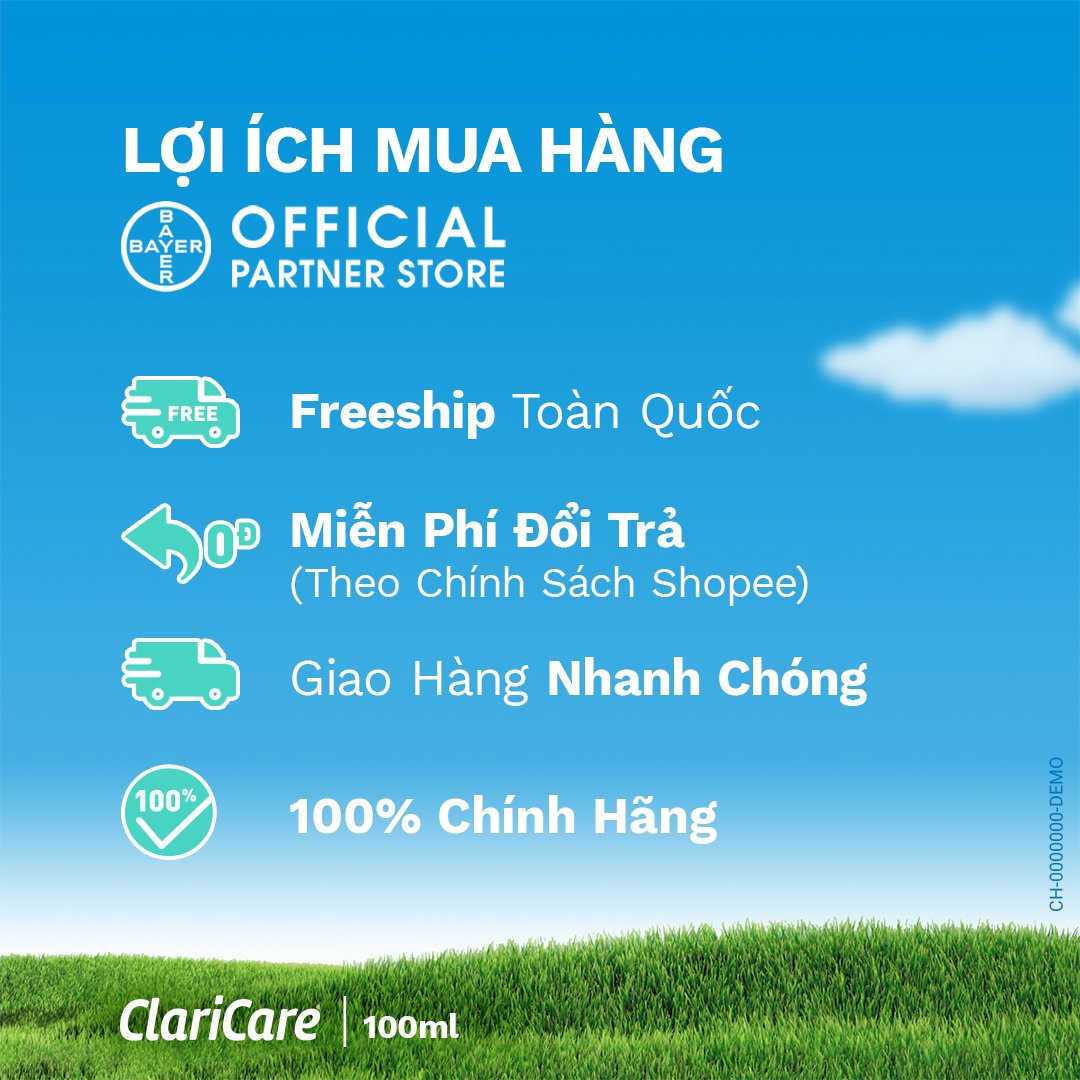 Dung Dịch Xịt Vệ Sinh Mũi Claricare 100ml