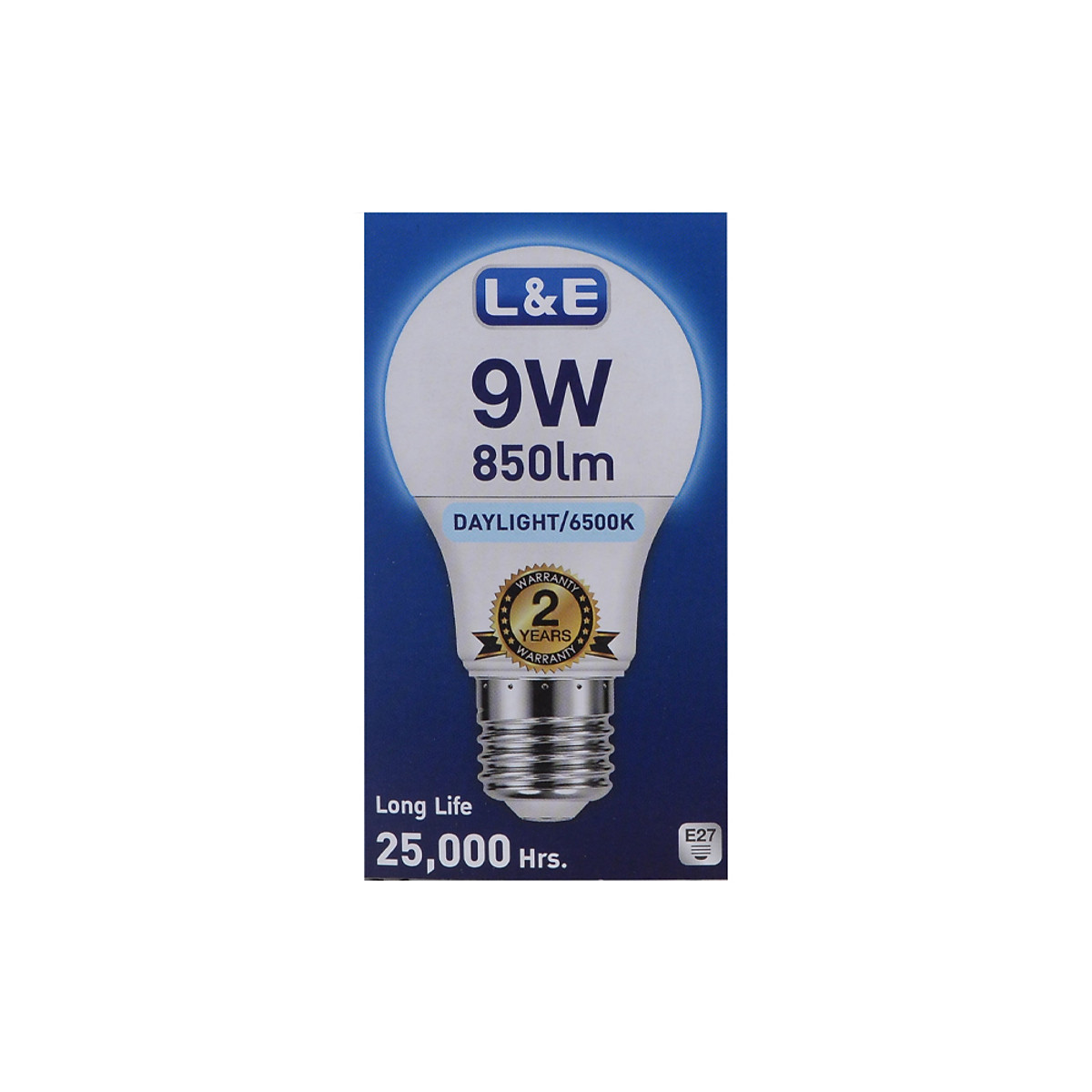 BÓNG LED BULB L&amp;amp;E#LED-Bulb-850LM/865/9W/E27(G3) DAYLIGHT