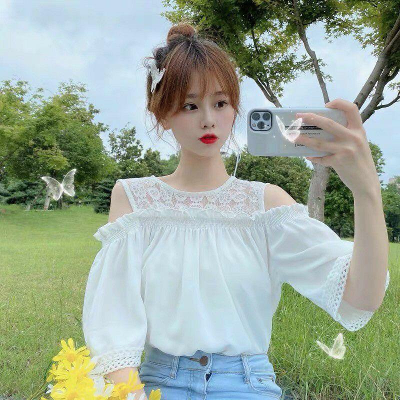 ÁO REN TRỄ VAI