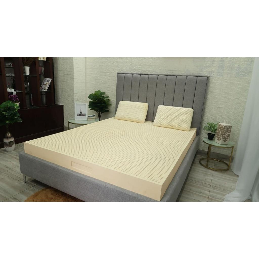 Nệm Cao Su Thiên Nhiên 100% Aroma Latex -  Êm Ái Đàn Hồi Thoáng Khí - Bảo Hành Chính Hãng 10 Năm