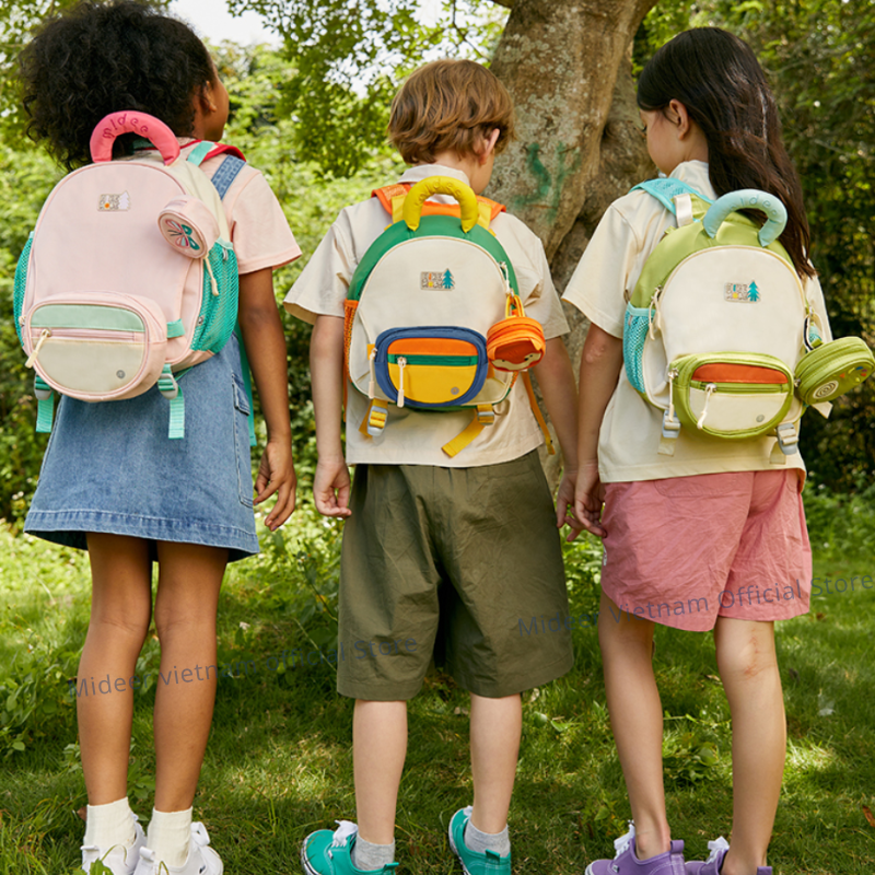 Balo mầm non siêu nhẹ cho bé mideer Outing Kids Backpack