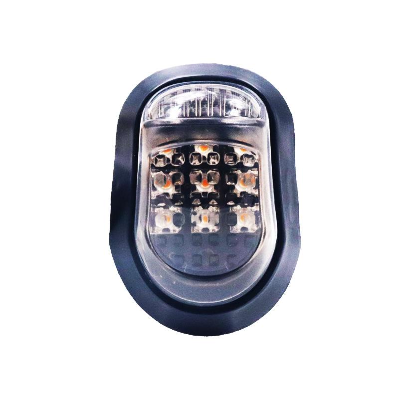 Giá thấp nhất xe máy ĐÈN LED báo rẽ lần lượt sửa đổi phong cách retro siêu sáng xe tay ga chân xe phía trước xe ánh sáng tổ ong ánh sáng