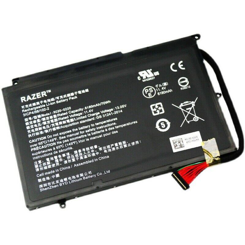 Pin Laptop Razer Blade Pro 17 GTX 1060 RC30-0220 RZ09-0220 Battery Original