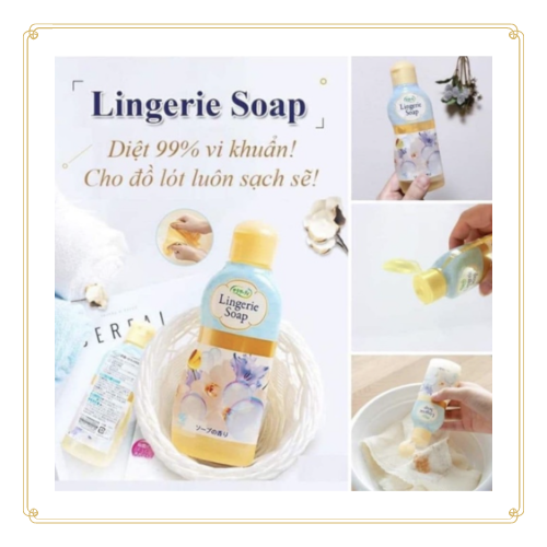 Nước giặt đồ lót Lingerie Soap Kobayashi 120ml Nhật Bản