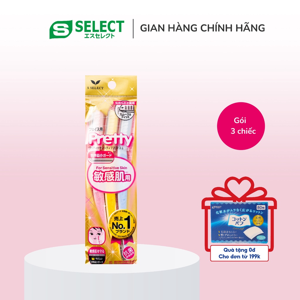 DAO CẠO LÔNG MẶT CHO DA NHẠY CẢM S SELECT PRO USE