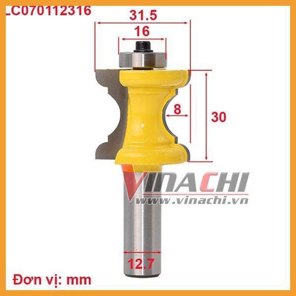 Mũi Soi Phào Chỉ LC0701 1/2*1-3/16 - Mũi Soi Phào Chỉ LC0701 1/2*1-3/16 đáp ứng nhu cầu sử dụng với những máy khó tính