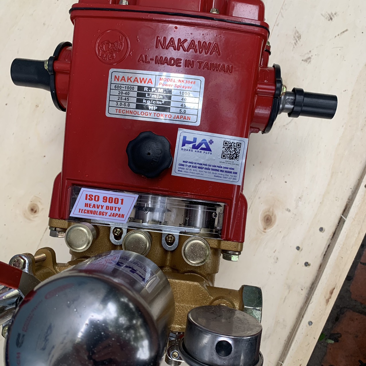 Đầu Phun Xịt Áp Lực 3HP Nakawa NK-3048
