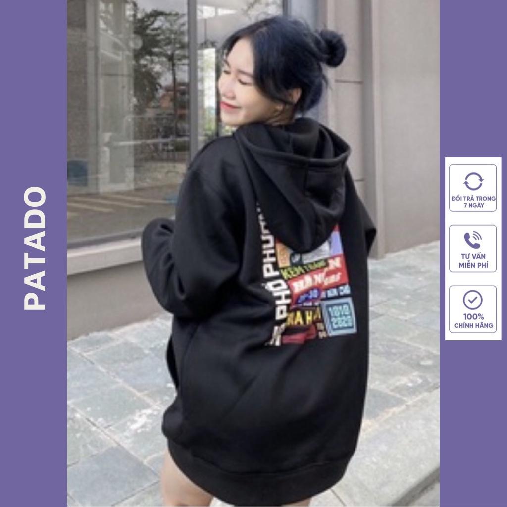 Áo hoodie nỉ under hà nội áo sweater Nam Nữ Unisex In Hình Local Brand Streetwear Oversize Form Rộng