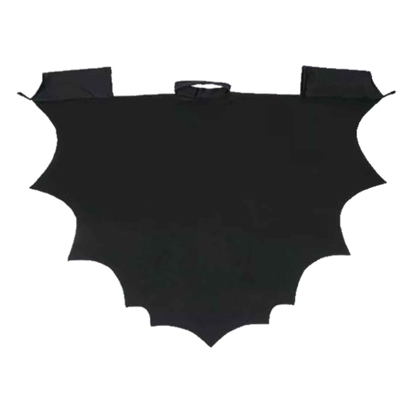 Halloween Bat Costume Fancy Dress Vampire Cosplay Jumpsuit Girls Boys Dress up Unisex Kids for Accessories Decoration Movie Theme Festival