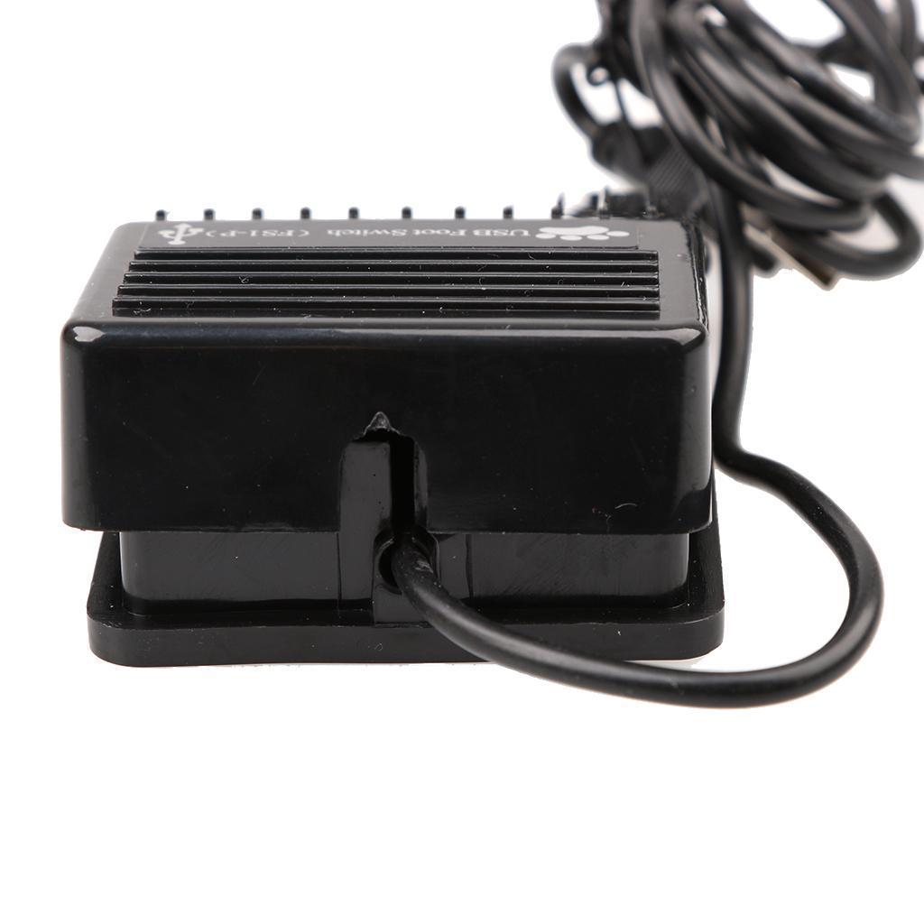 USB Remote Controls Single Foot Pedal for Keyboard Mouse Game