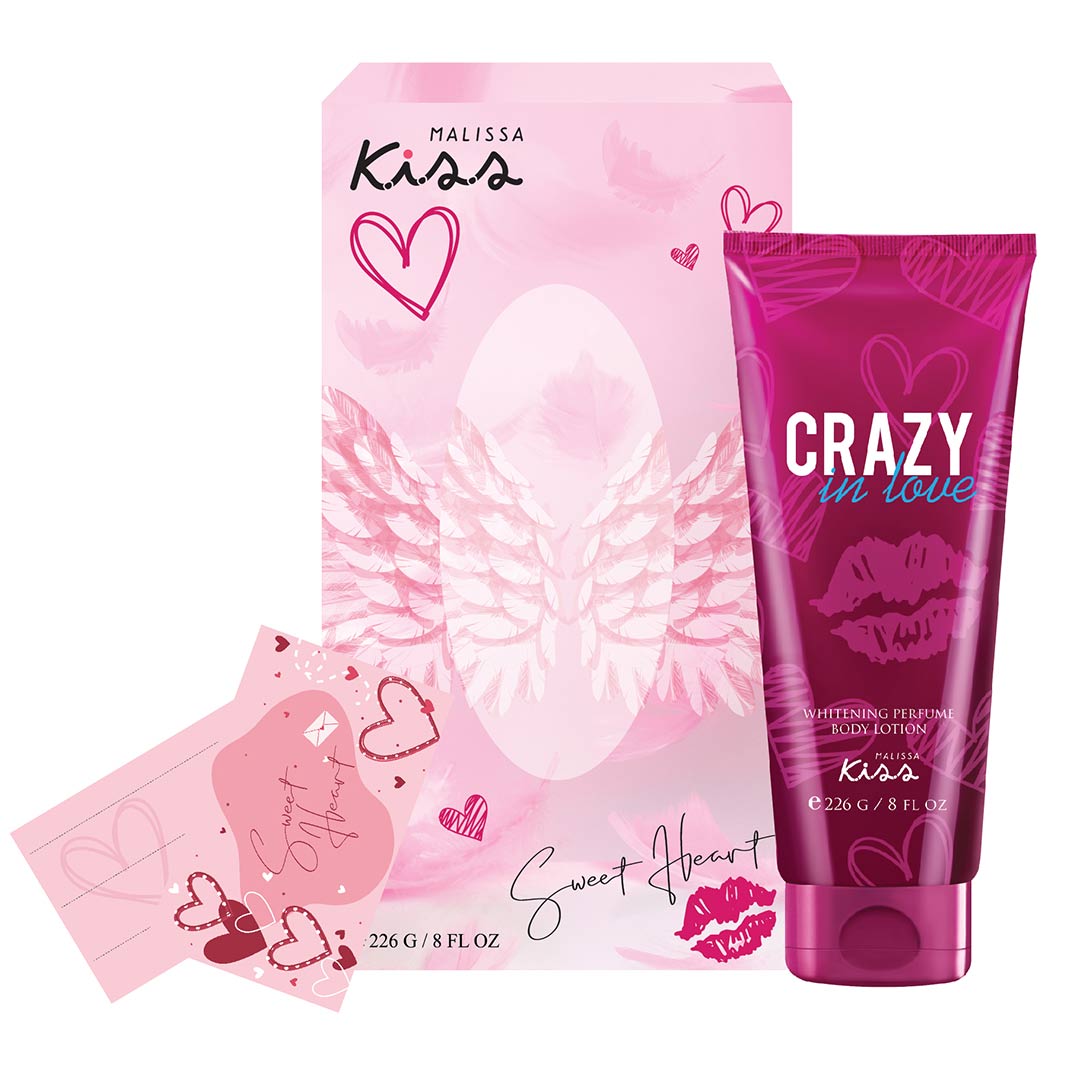 Malissa Kiss Dưỡng thể nước hoa Crazy In Love 226g